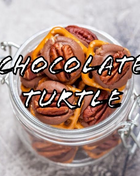 Neighbors Coffee Roasters Chocolate Turtle Coffee | Chocolate Caramel Pecan Flavored Medium Roast Coffee | Whole Bean or Ground | 1/2 lb & 1 lb Bags