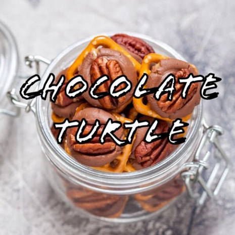 Neighbors Coffee Roasters Chocolate Turtle Coffee | Chocolate Caramel Pecan Flavored Medium Roast Coffee | Whole Bean or Ground | 1/2 lb & 1 lb Bags