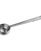 1 tablespoon stainless steel coffee scoop and measuring scoop