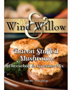 Bacon Stuffed Mushroom Cheeseball & Appetizer