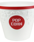 Hutzler - Popcorn Bucket with Drainage Lrg-Assorted