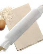 Pastry Cloth and Rolling Pin Cover Set for Pie Baking