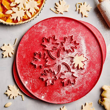12 Inch Leaves & Apples Reversible Pie Top Cutter