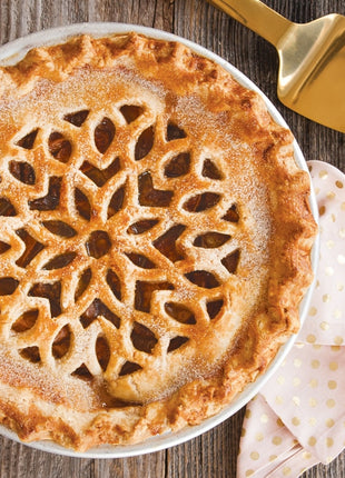 Reversible Pie Top Cutter - Lattice and Hearts