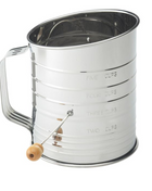 Mrs. Anderson's Baking Hand Crank Sifter, 5 Cup