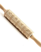 SPRINGERLE WOODEN ROLLING PIN