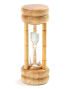 WOOD THREE MINUTE TIMER