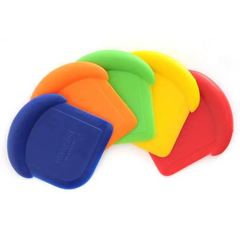 Flexible Norpro bowl scraper for dough batter and kitchen prep