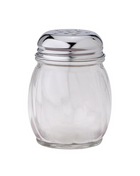HIC Kitchen Cheese Shaker, Glass, 6oz