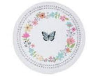 Wrapped in Grace Blooms Butterfly Braided Placemats Kitchen or Dining