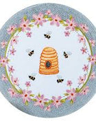Bee Inspired Braided Round Placemat