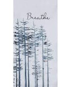Breath Pine Trees EMB Tea Dish Towel
