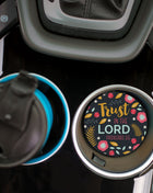 Ceramic Car Coasters - Trust In The Lord