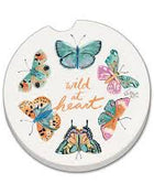 Ceramic Car Coasters - Wild At Heart