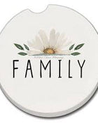 Ceramic Car Coasters - Family