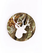 Ceramic Car Coaster - Deer Camo