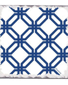 Square Drink Coaster - Indigo 3