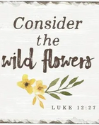 Square Drink Coaster - Wild Flowers