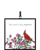 Stained Glass Window Art - The Lord Is My Shepard