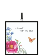 Stained Glass Window Art - It Is Well