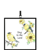 Stained Glass Window Art - Sing To The Lord