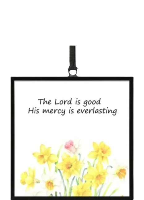 Stained Glass Window Art - The Lord Is Good