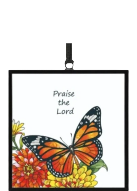 Stained Glass Window Art - Praise The Lord