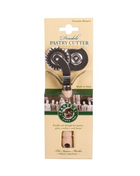 Fantes Double Pastry Ravioli Pasta Dough Cutter Crimper