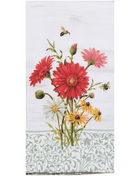 Floral Buzz Terry Kitchen Towel