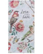 Love Lives Here Dual Purpose Kitchen Towel