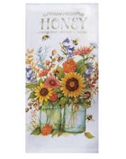Honey & Floral Dual Purpose Terry Kitchen Towel