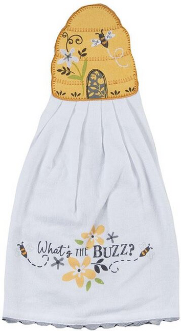 Hang Ups Towel Beehive Buzz