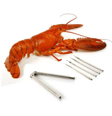 SHELLFISH / NUT CRACKER WITH 4 PICKS