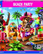 Beach Party - 500 Piece Puzzle Larger Pieces