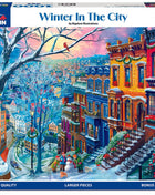 Winter In The City - 1000 Piece Puzzle Larger Pieces