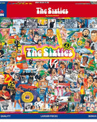 The Sixties - 1000 Piece Puzzle Larger Pieces