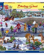 Skating Pond - 1000 Piece Puzzle Larger Pieces