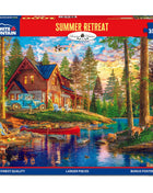 Summer Retreat - 1000 Piece Puzzle Larger Pieces