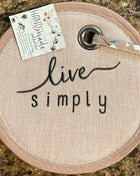 Live Simply Potholder
