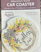 Ceramic Car Coasters - Endless Love