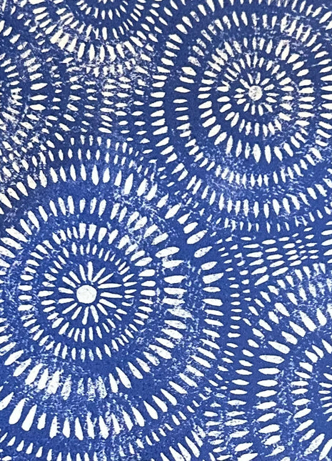 Square Drink Coaster - Indigo 8