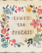 Square Drink Coaster - Trust The Process