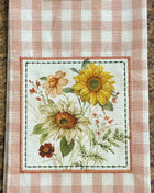 Sunflower Whispers Tea Towel
