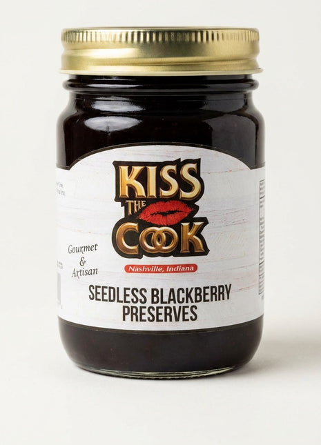 Kiss the Cook Seedless Blackberry Preserves
