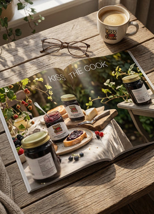 Kiss the Cook Seedless Blackberry Preserves