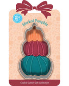 Stacked Pumpkin Cookie Cutter 4″ Carded