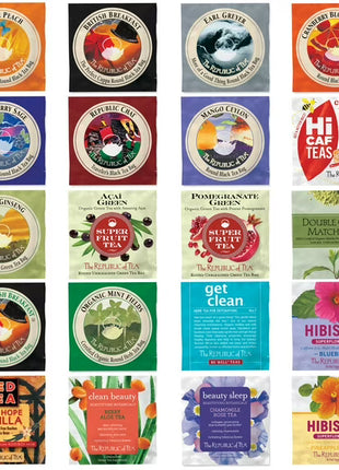 The Republic of Tea Single Tea Bag - Assorted Flavor