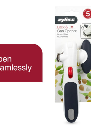 Zyliss Lock and Lift Can Opener stainless steel cutting wheel