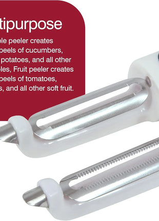 Zyliss vegetable peeler set for kitchen prep