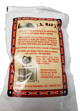 J.R. Mad’s Madgic Fish Breading